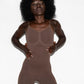 Contour Shapewear Bodysuit - Chocolate