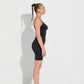 Second Skin Slip Dress - Black