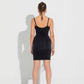 Second Skin Slip Dress - Black