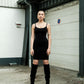 Second Skin Slip Dress - Black