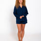 Sleep pajama shirt - Midnight Blue